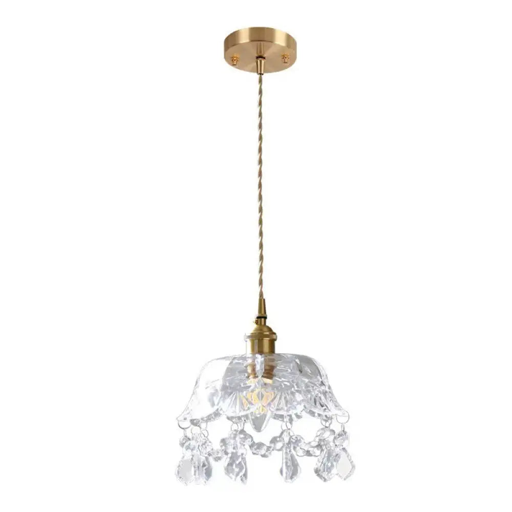 Katherine Crystal Pendant Light | Dining Room Lighting