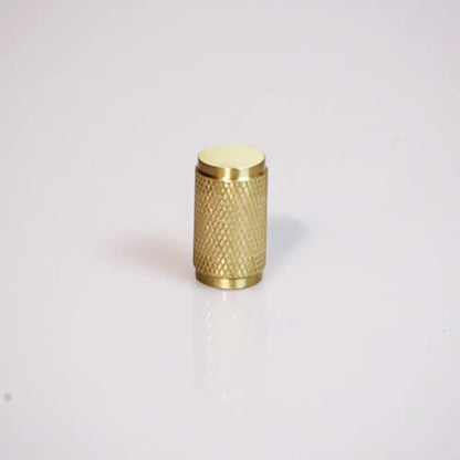 Knurled Brass T-Bar Handles – Modern Cabinet Knobs and Kitchen Cupboard Pulls