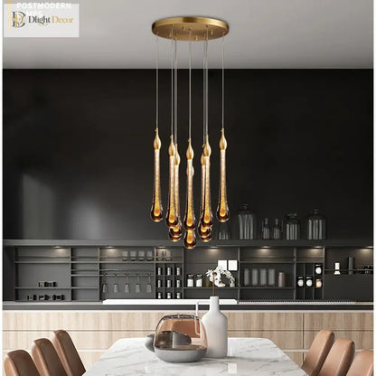 Lamp LED Modern Chandelier | Kitchen Island Home Lighting