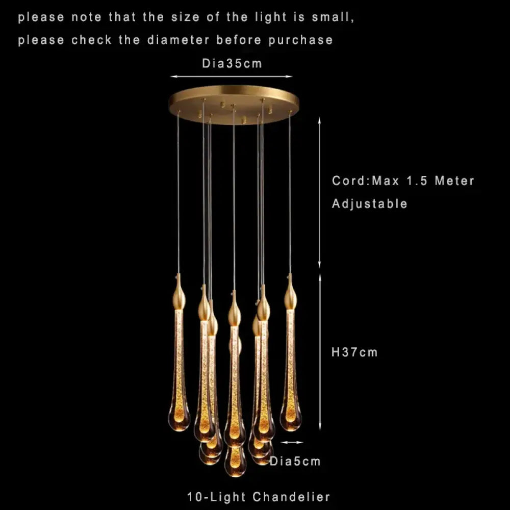 Lamp LED Modern Chandelier | Kitchen Island Home Lighting
