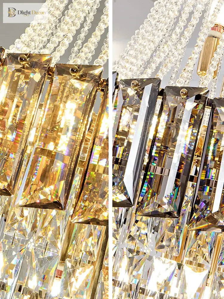 Large LED Modern Chandelier | Hallway &amp; Entry Lighting