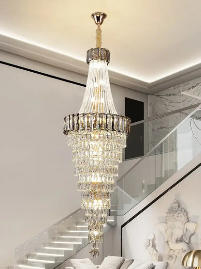 Large LED Modern Chandelier | Hallway &amp; Entry Lighting