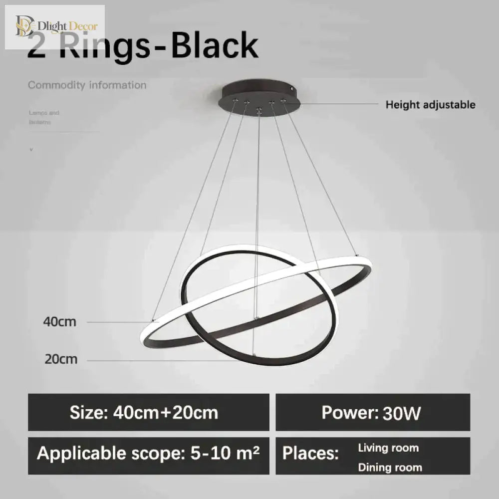 Laya Minimalist Chandelier | Modern Dining Room Lighting
