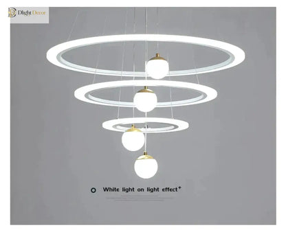 Laya Minimalist Chandelier | Modern Dining Room Lighting