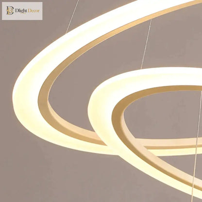 Laya Minimalist Chandelier | Modern Dining Room Lighting