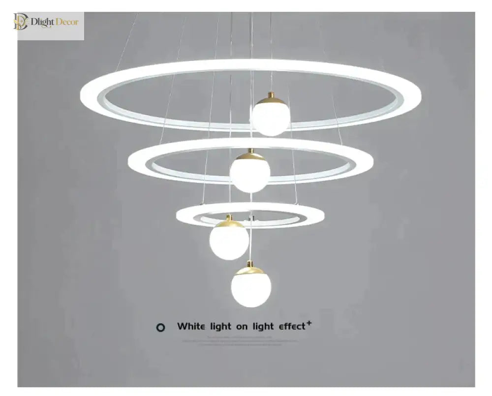 Laya Minimalist Chandelier | Modern Dining Room Lighting