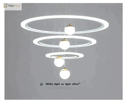 Laya Minimalist Chandelier | Modern Dining Room Lighting