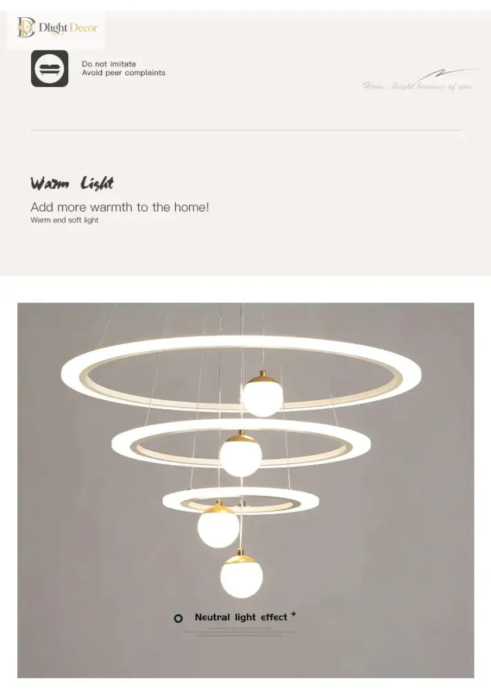 Laya Minimalist Chandelier | Modern Dining Room Lighting