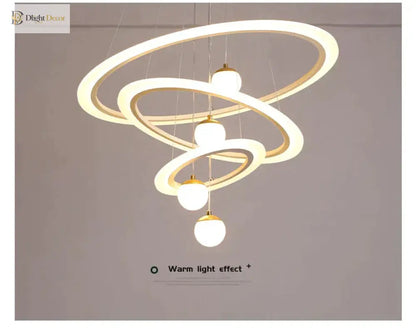 Laya Minimalist Chandelier | Modern Dining Room Lighting