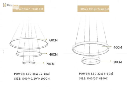 Laya Minimalist Chandelier | Modern Dining Room Lighting