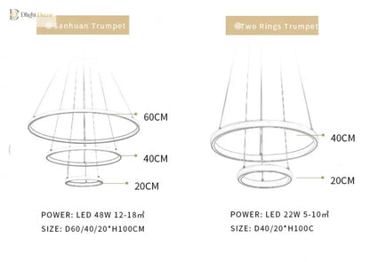 Laya Minimalist Chandelier | Modern Dining Room Lighting