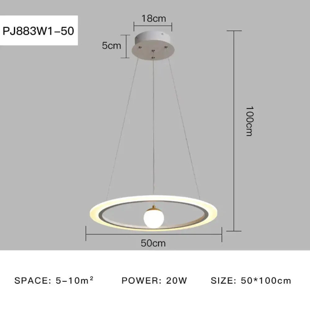 Laya Minimalist Chandelier | Modern Dining Room Lighting