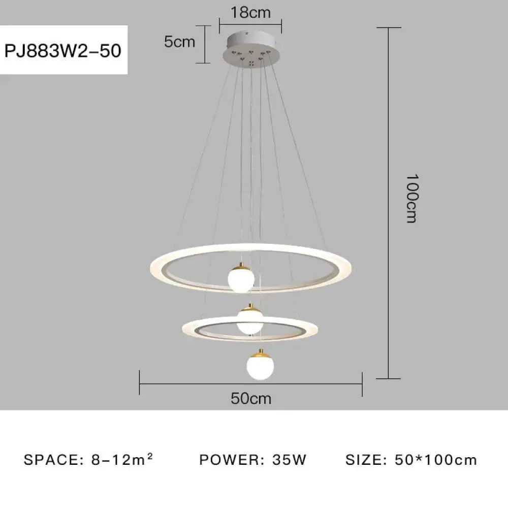 Laya Minimalist Chandelier | Modern Dining Room Lighting