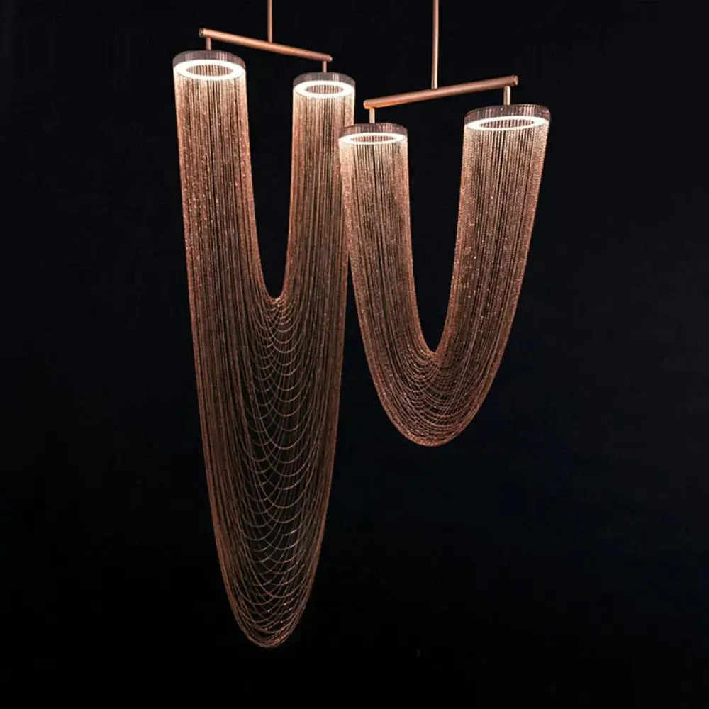 Leah Modern Chandelier | Modern Dining Room Lighting