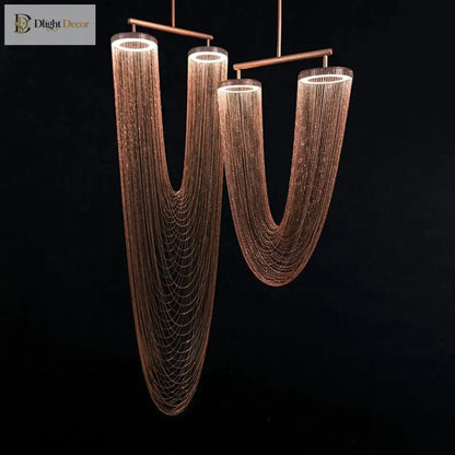 Leah Modern Chandelier | Modern Dining Room Lighting