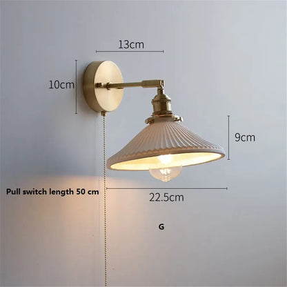 LED Adjustable Nordic Wall Sconce | Bedroom Home Lighting