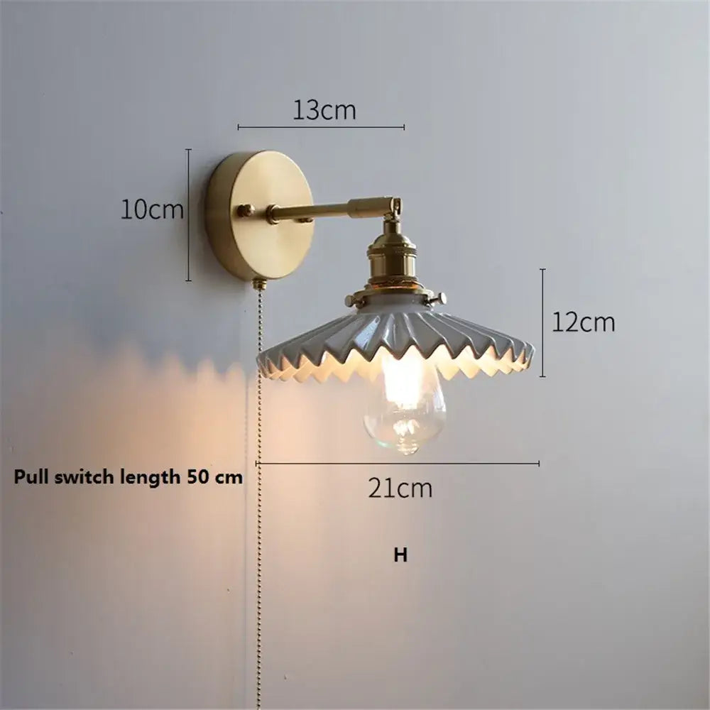 LED Adjustable Nordic Wall Sconce | Bedroom Home Lighting