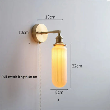 LED Adjustable Nordic Wall Sconce | Bedroom Home Lighting
