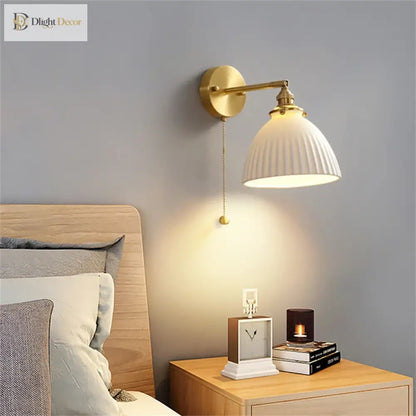 LED Adjustable Nordic Wall Sconce | Bedroom Home Lighting