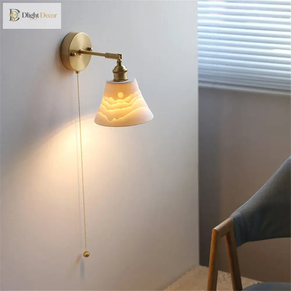 LED Adjustable Nordic Wall Sconce | Bedroom Home Lighting