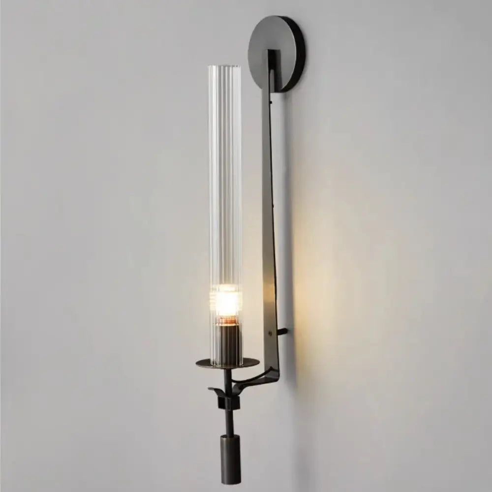 LED Brass Wall Sconce | Bedroom &amp; Bedside Lighting