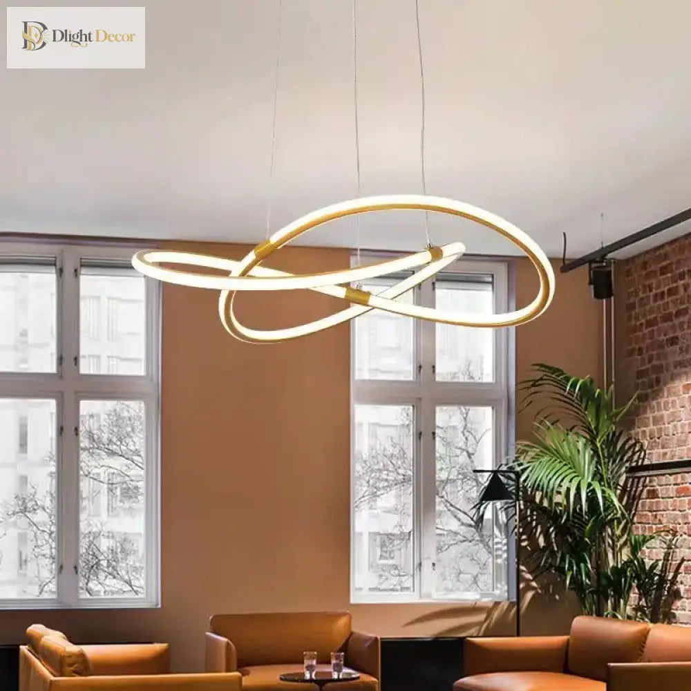 LED Dimmable Modern Pendant Light | Living Room Lighting