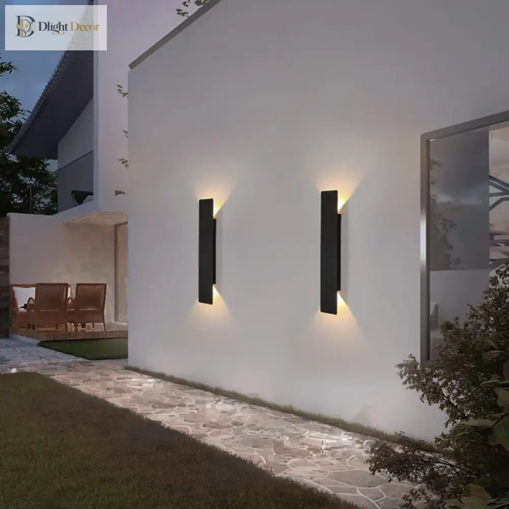LED Linear Outdoor Wall Light | Outdoor &amp; Porch Lighting