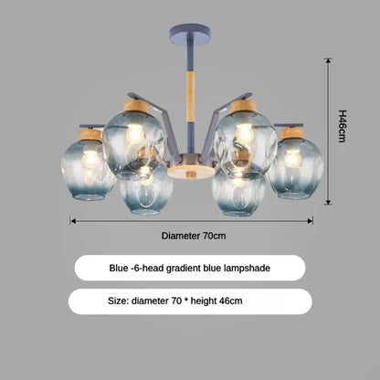 LED Magic Bean Chandelier | Modern Dining Room Lighting
