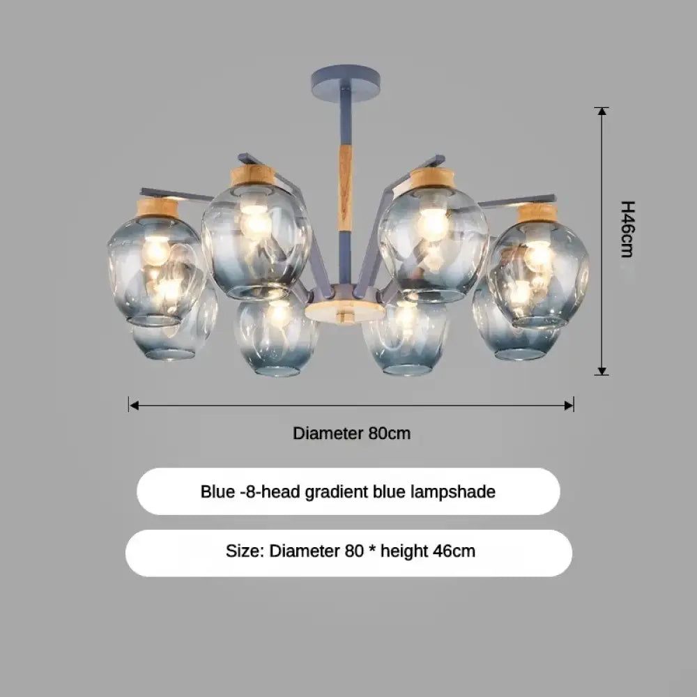 LED Magic Bean Chandelier | Modern Dining Room Lighting