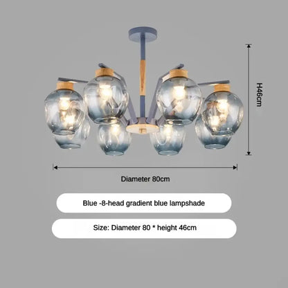 LED Magic Bean Chandelier | Modern Dining Room Lighting