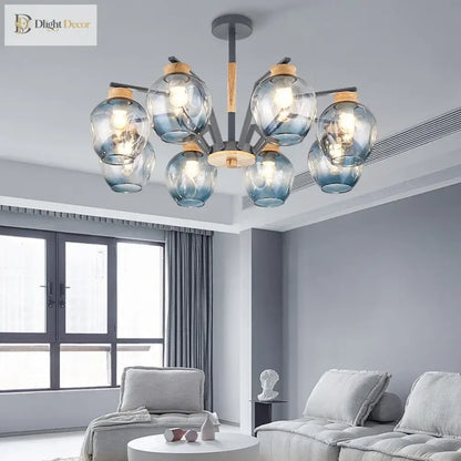 LED Magic Bean Chandelier | Modern Dining Room Lighting