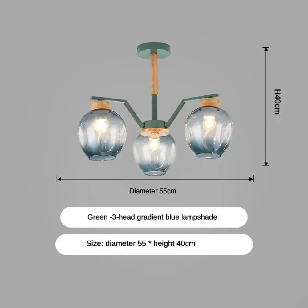 LED Magic Bean Chandelier | Modern Dining Room Lighting