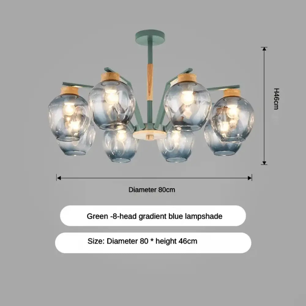 LED Magic Bean Chandelier | Modern Dining Room Lighting