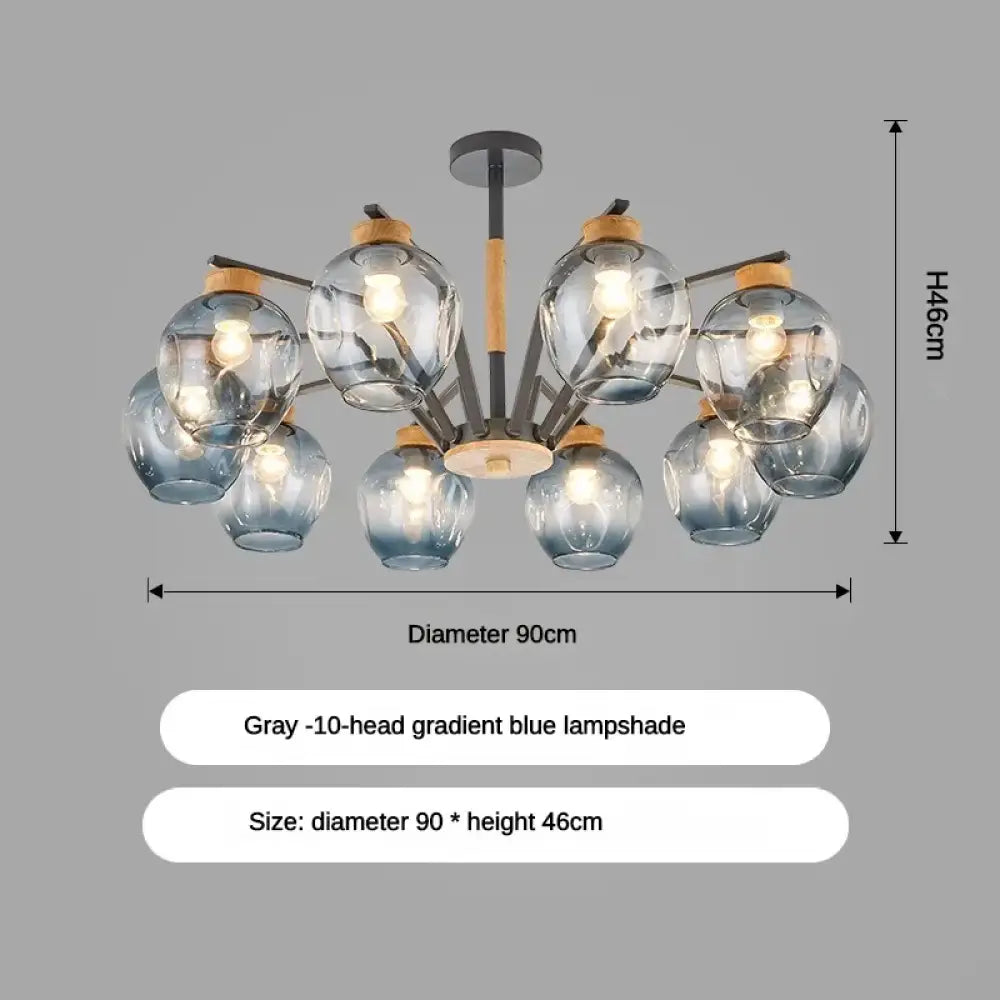 LED Magic Bean Chandelier | Modern Dining Room Lighting