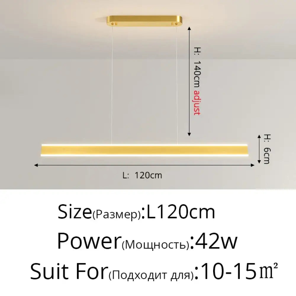 LED Minimalist Chandelier | Dining Room Home Lighting