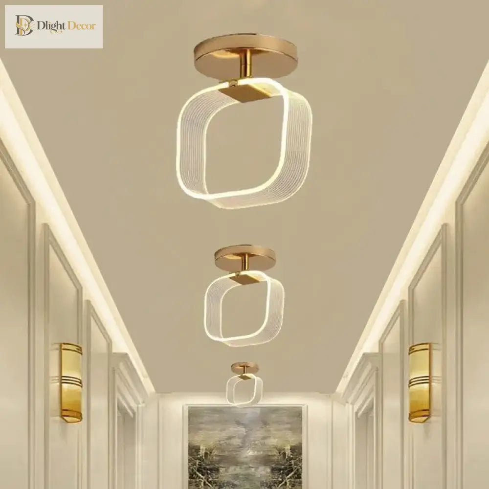 LED Modern Acrylic Ceiling Light | Bedroom Home Lighting