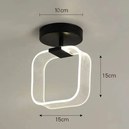 LED Modern Acrylic Ceiling Light | Bedroom Home Lighting