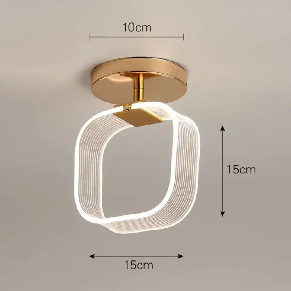 LED Modern Acrylic Ceiling Light | Bedroom Home Lighting