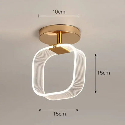 LED Modern Acrylic Ceiling Light | Bedroom Home Lighting