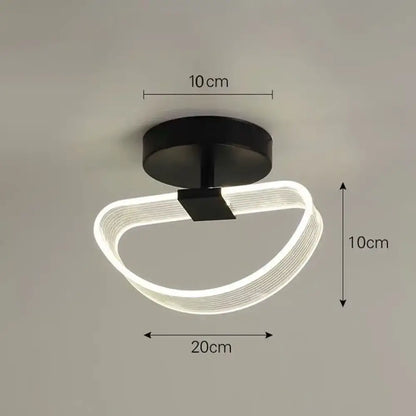 LED Modern Acrylic Ceiling Light | Bedroom Home Lighting