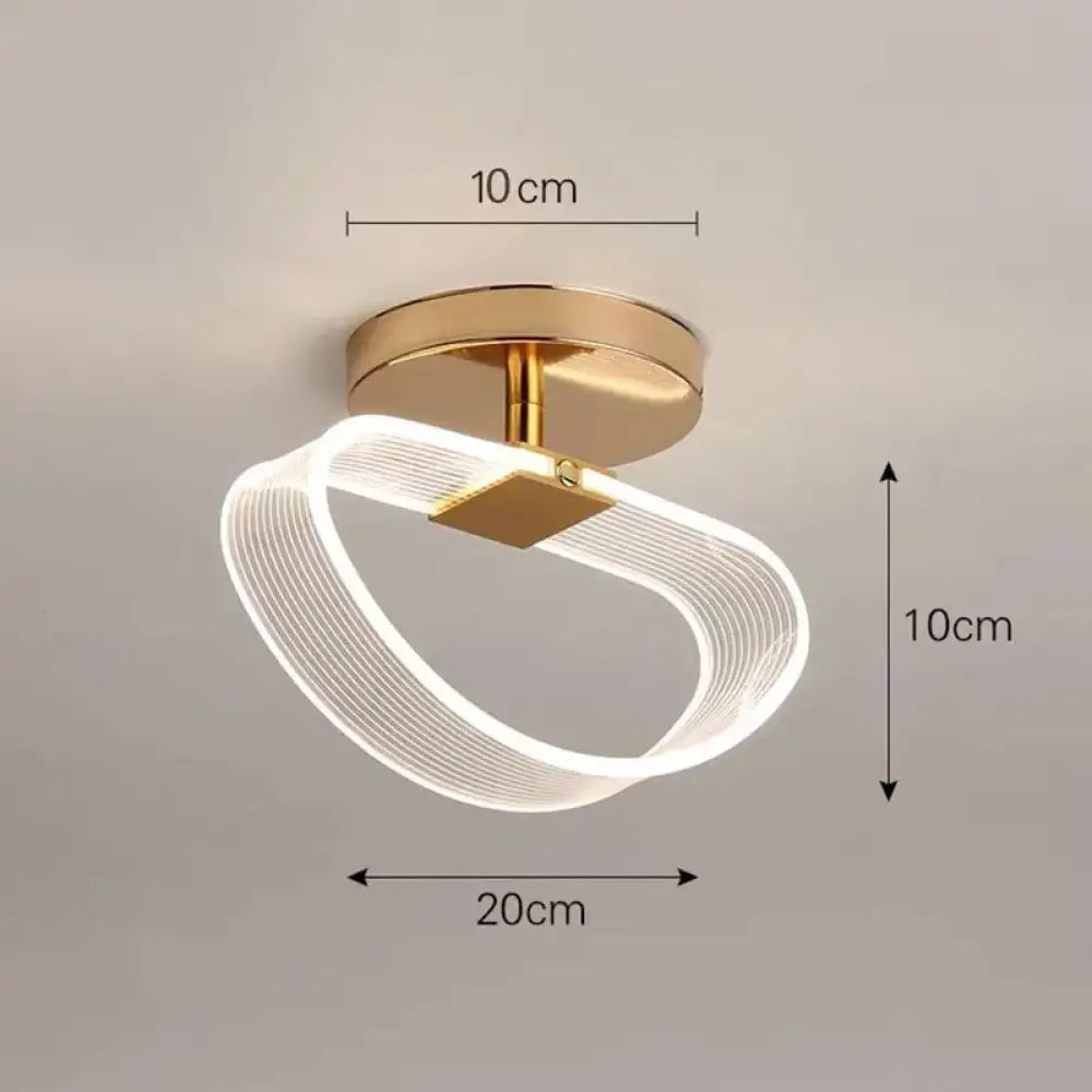 LED Modern Acrylic Ceiling Light | Bedroom Home Lighting