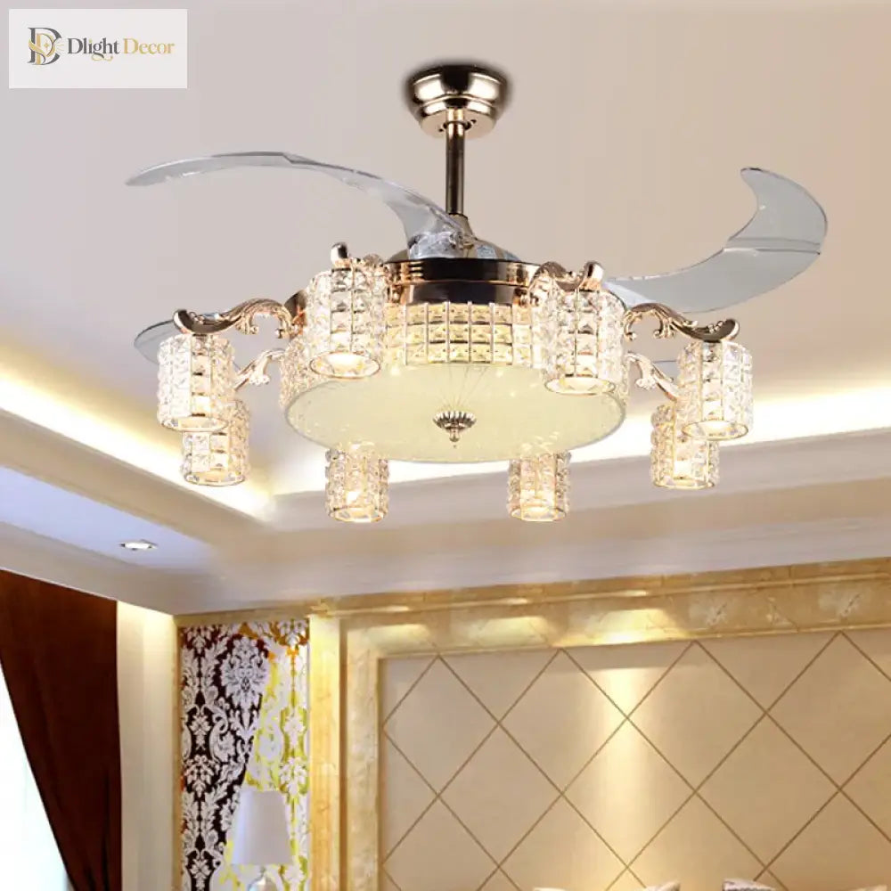 LED Modern Ceiling Fan Light | Living Room Home Lighting