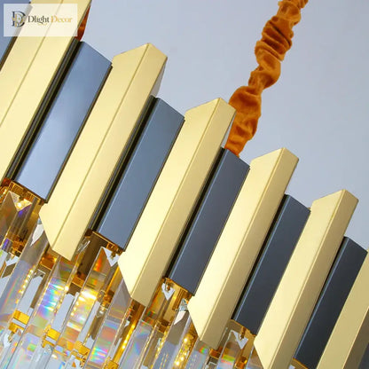 LED Modern Crystal Chandelier | Hallway &amp; Entry Lighting