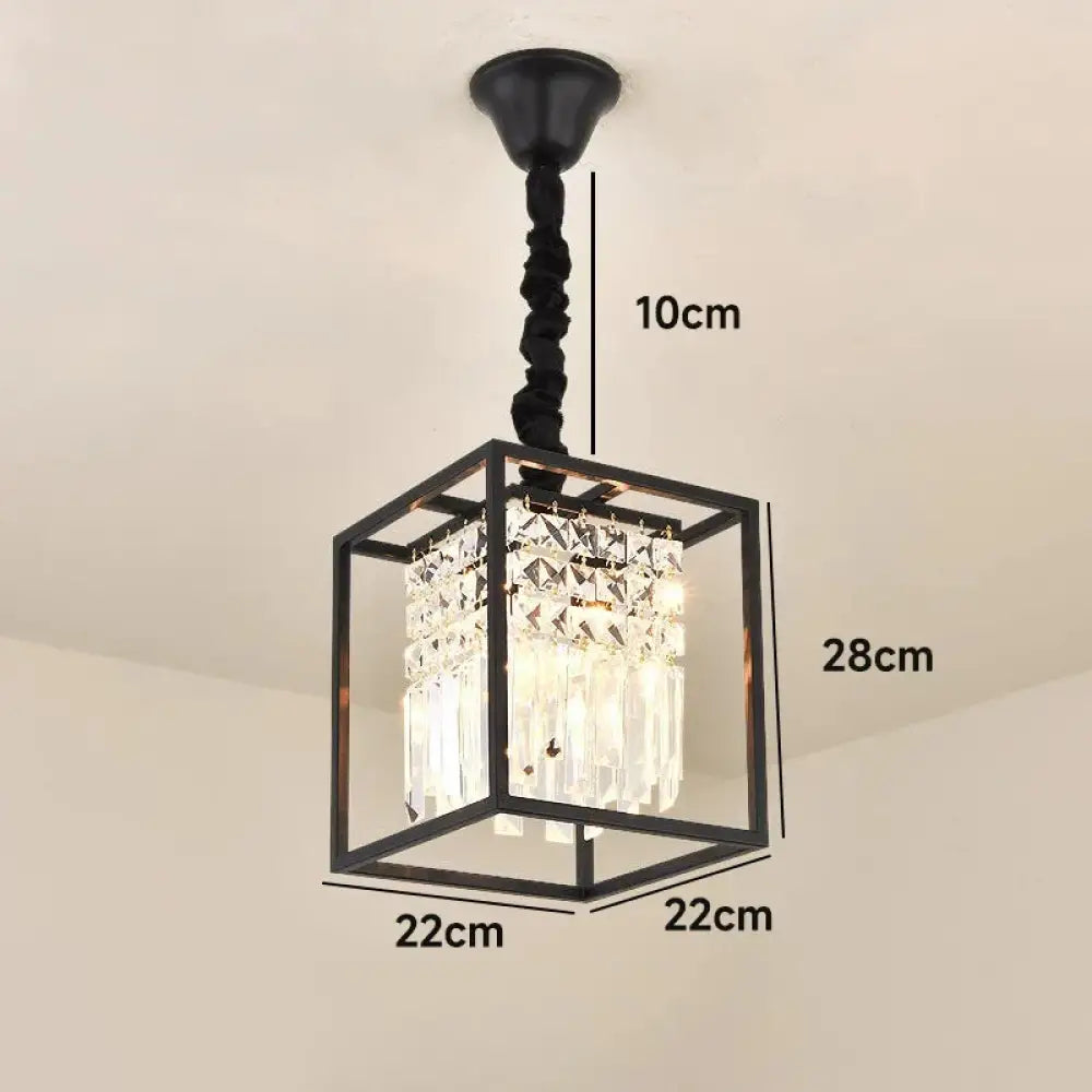 LED Modern Crystal Chandelier | Kitchen Island Home Lighting