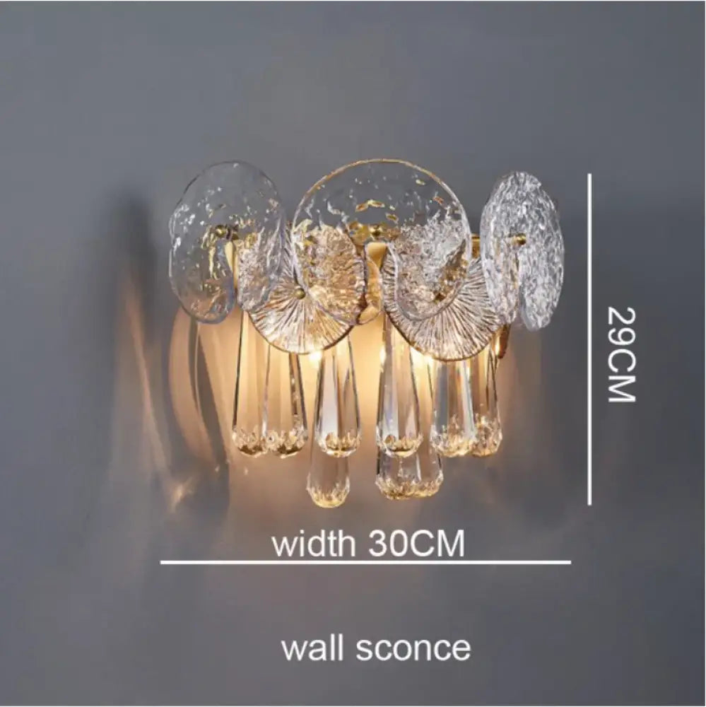 LED Modern Crystal Flower Chandelier | Bedroom Lighting