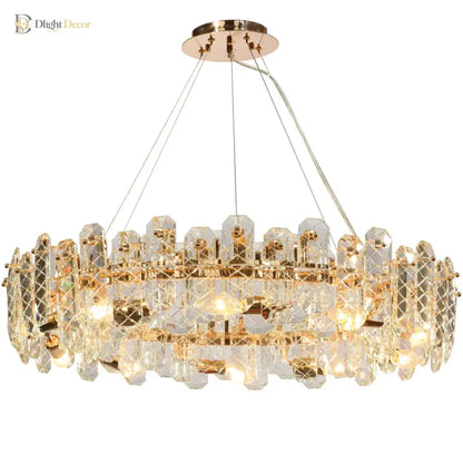 LED Modern Crystal Lustre Chandelier | Dining Room Lighting
