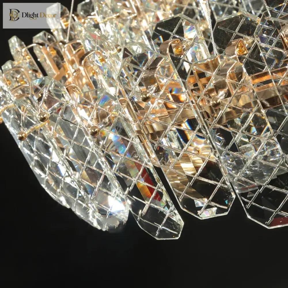 LED Modern Crystal Lustre Chandelier | Dining Room Lighting