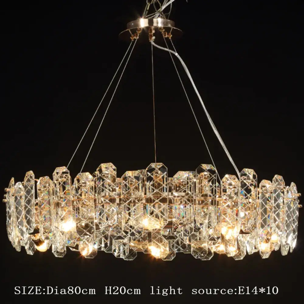 LED Modern Crystal Lustre Chandelier | Dining Room Lighting