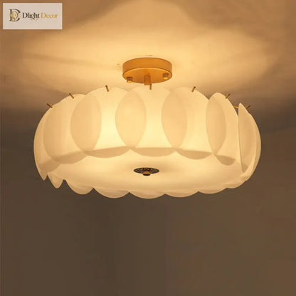 LED Modern Glass Chandelier | Bedroom &amp; Bedside Lighting