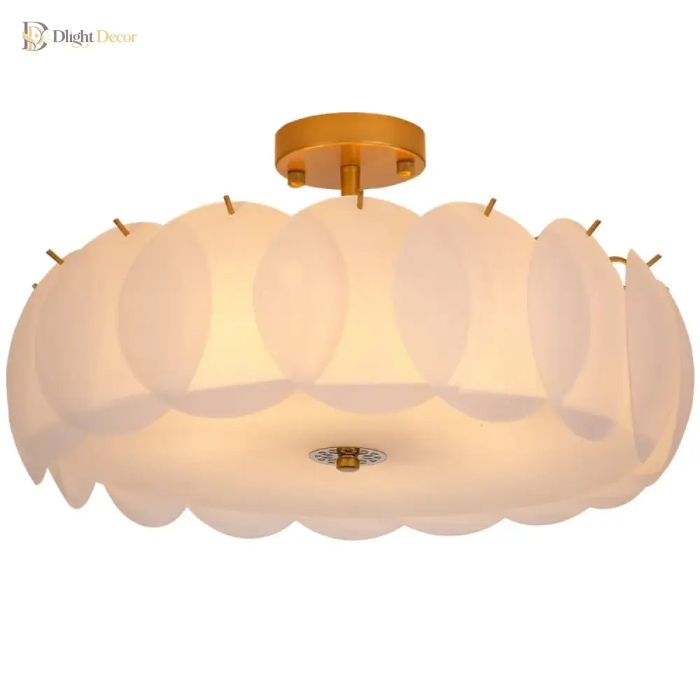 LED Modern Glass Chandelier | Bedroom &amp; Bedside Lighting